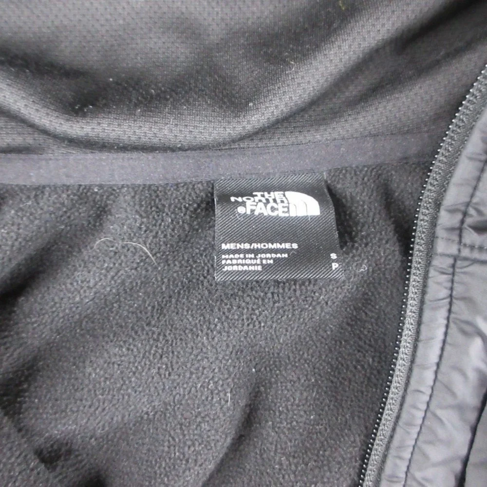 The North Face Hoodie Mens S Black Full Zip Performance Fleece Outdoors Hiking